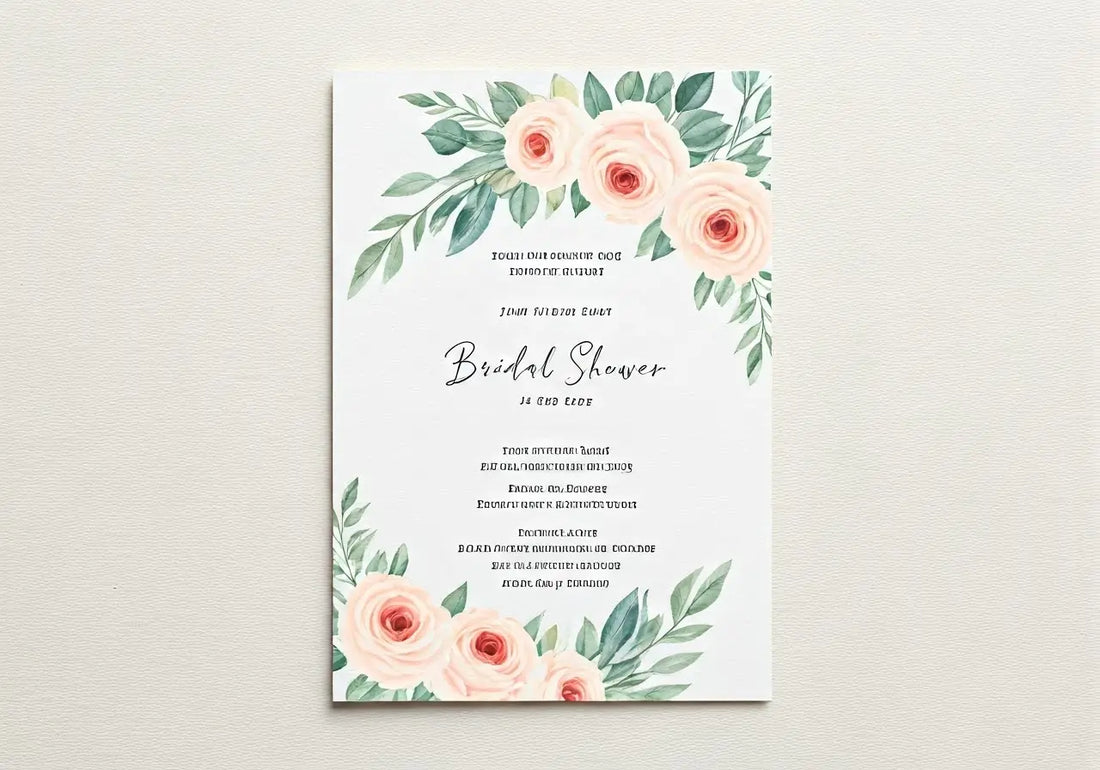 12 Expert Tips to Make Your Bridal Shower Invitations Stand Out