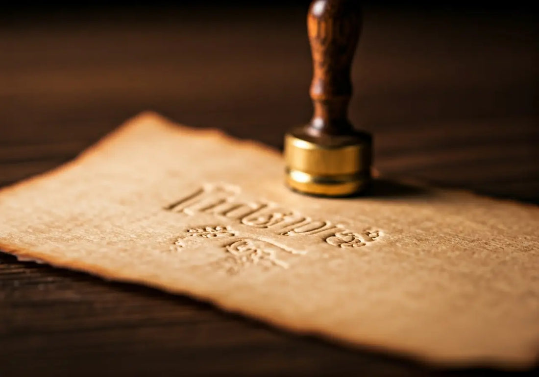 Making Your Mark: Personalization with an Embosser Stamp