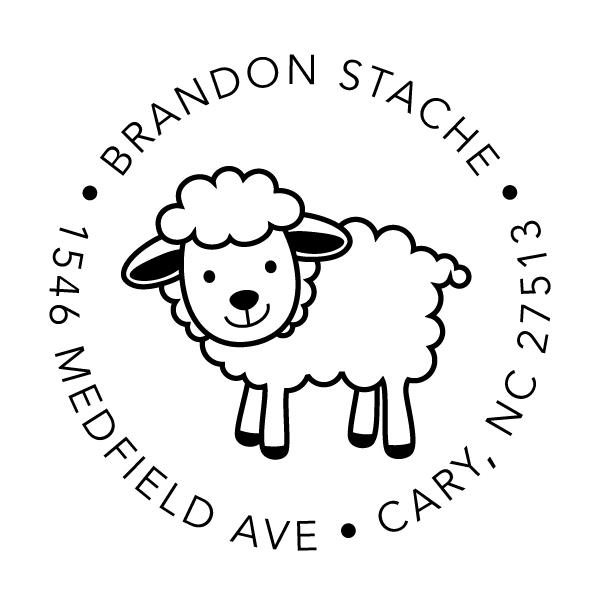 Baby Sheep Stamper or Embosser