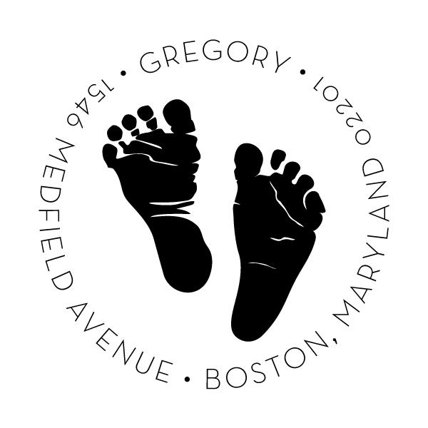 Baby Feet Stamper or Embosser