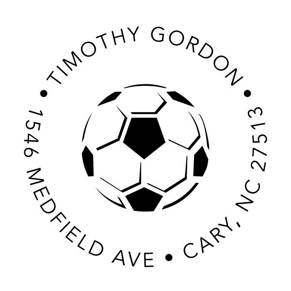 Soccer Ball Stamper or Embosser