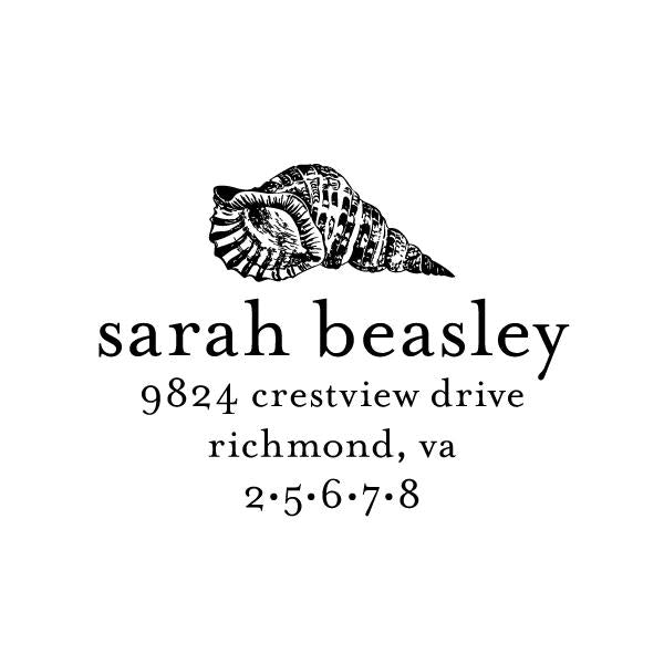Sea Shell Stamper or Embosser