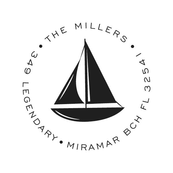 Sailboat Stamper or Embosser