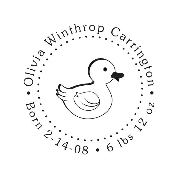 Rubber Duckie Stamper or Embosser