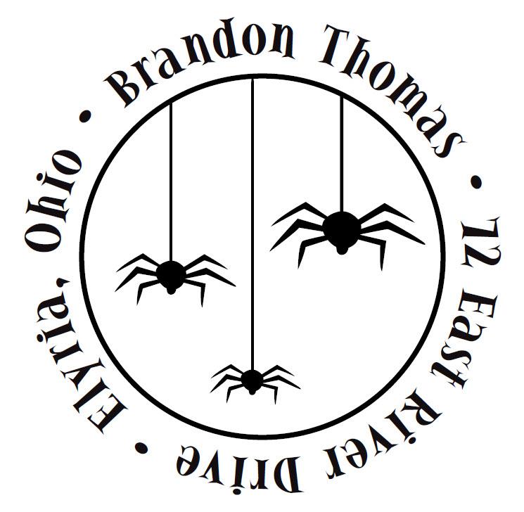Halloween Spiders Stamper or Embosser