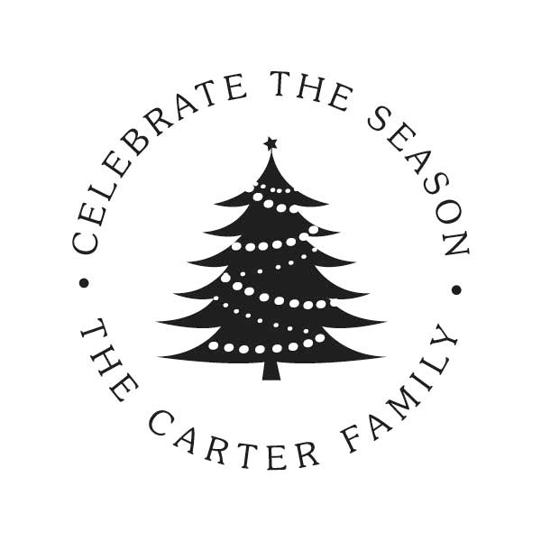 Christmas Tree Traditional Stamper or Embosser