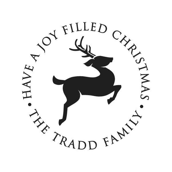 Reindeer in Flight Stamper or Embosser
