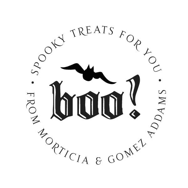 Boo! Halloween Stamper or Embosser