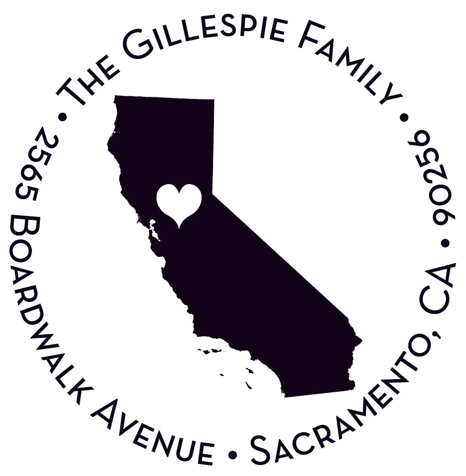 Capital of California Stamper or Embosser