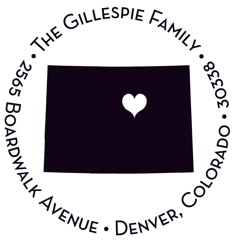Capital of Colorado Stamper or Embosser