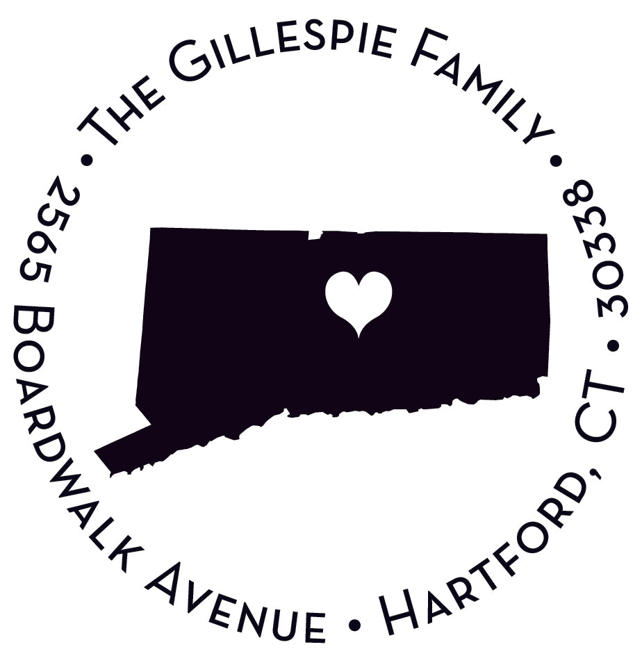 Capital of Connecticut Stamper or Embosser