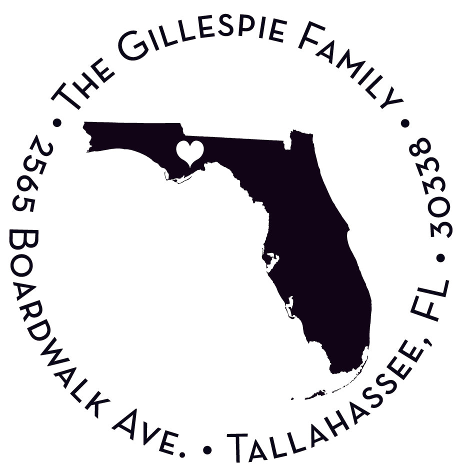 Capital of Florida Stamper or Embosser
