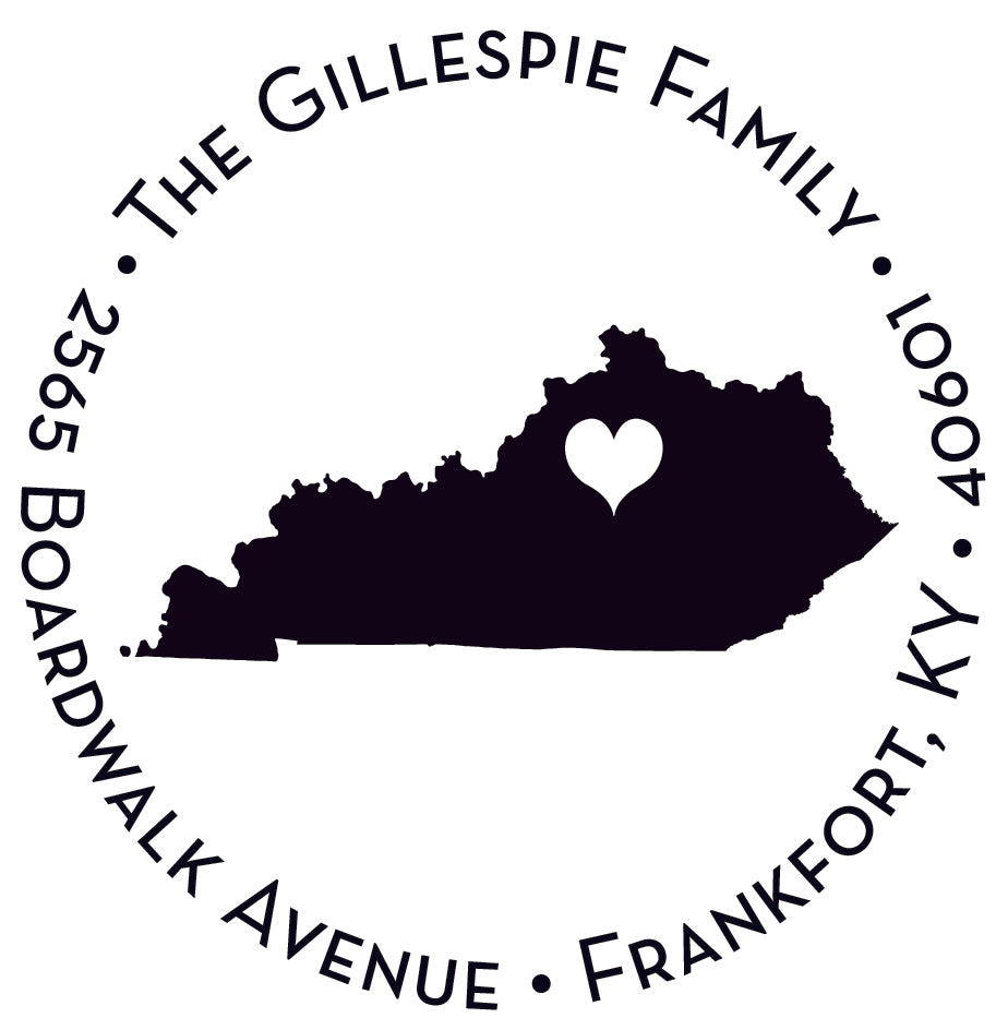 Capital of Kentucky Stamper or Embosser