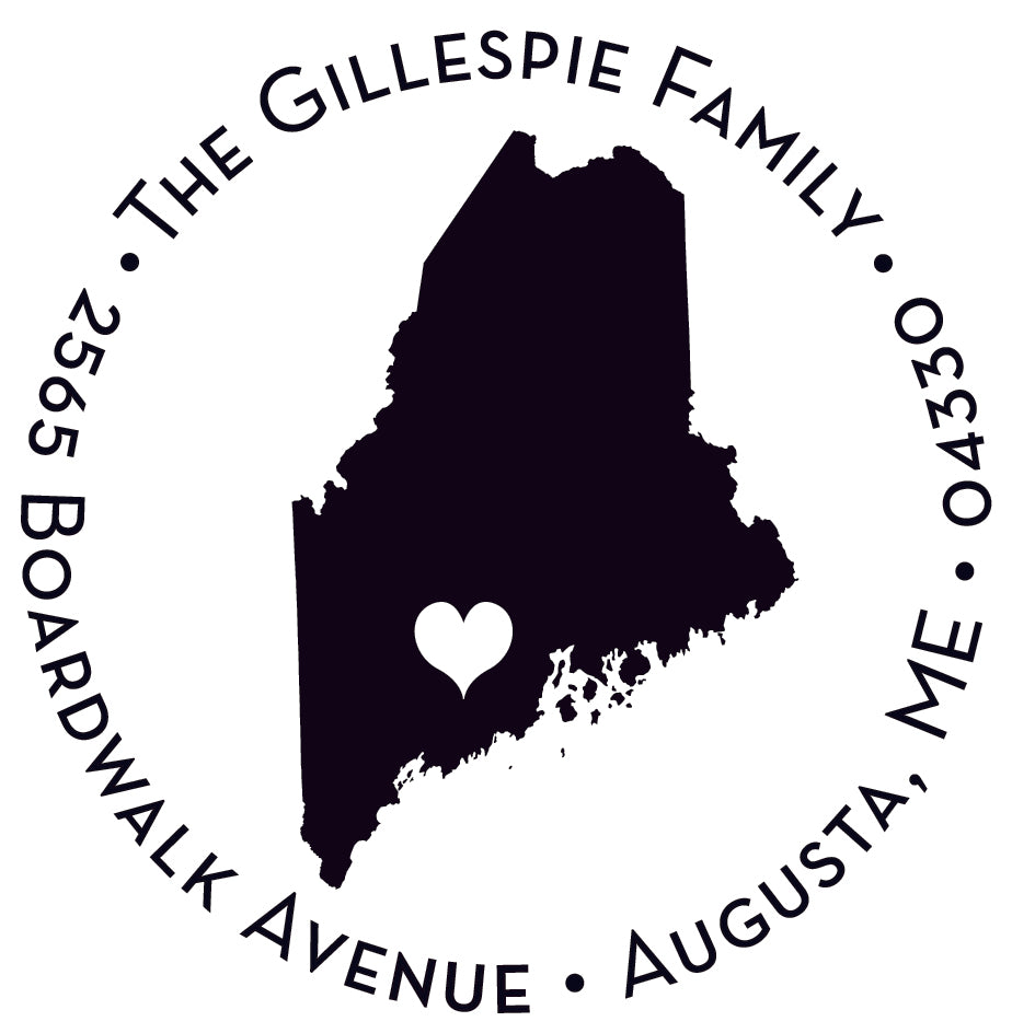 Capital of Maine Stamper or Embosser