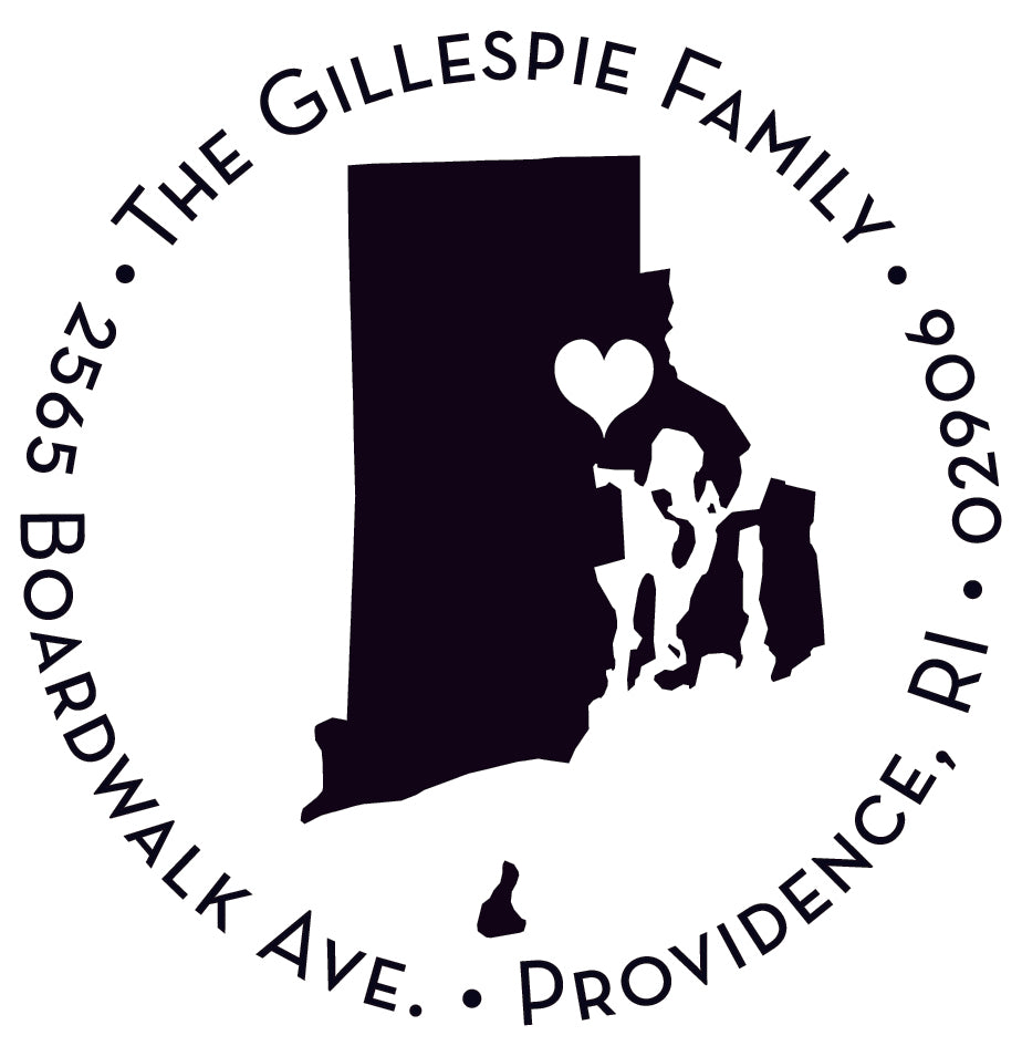 Capital of Rhode Island Stamper or Embosser