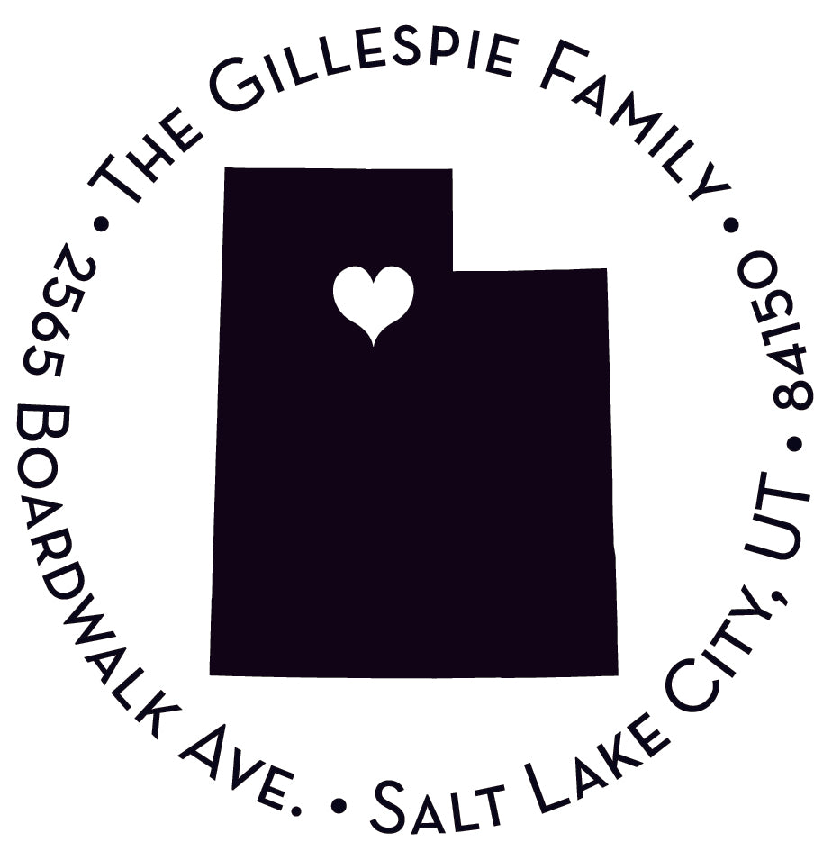 Capital of Utah Stamper or Embosser