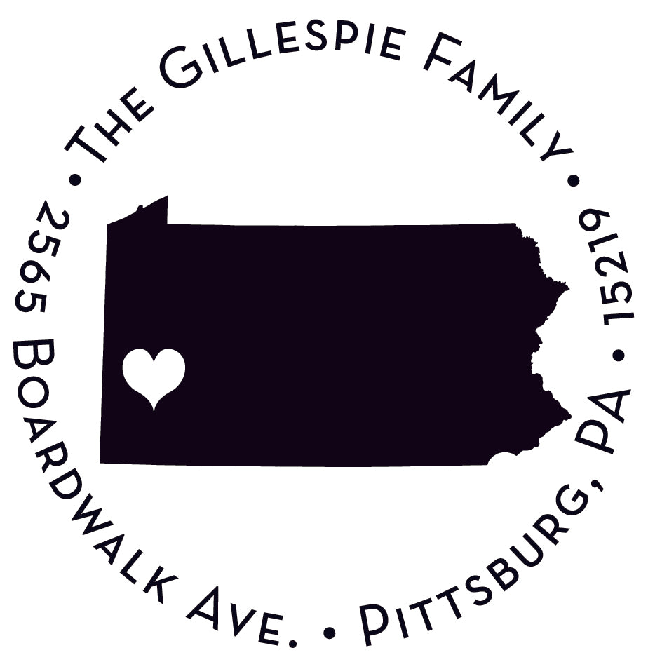 Pittsburgh, Pennsylvania Stamper or Embosser