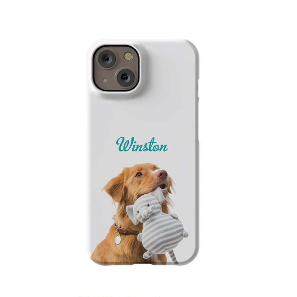 Custom Cutout iPhone 14 Slim Case