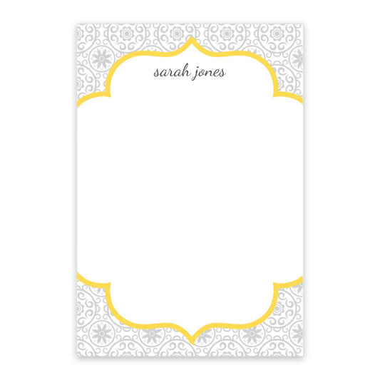 Lace Personalized Notepad