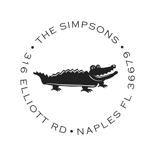 Preppy Alligator Stamper or Embosser