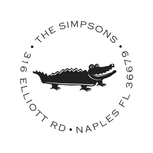 Preppy Alligator Stamper or Embosser