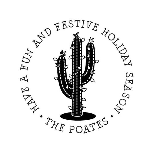 Holiday Cactus Stamper or Embosser