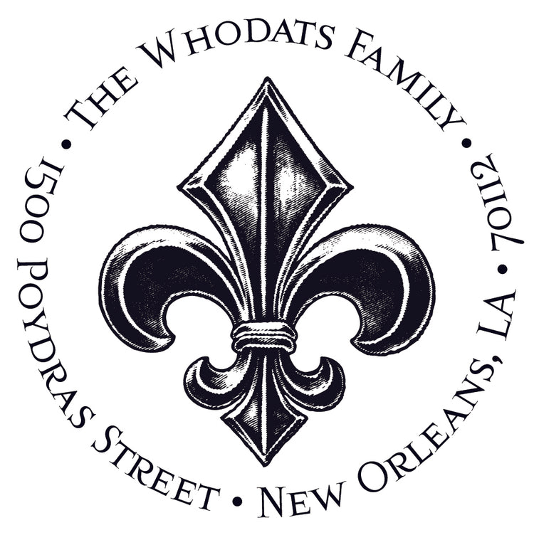 New Orleans NOLA Saints Stamper or Embosser