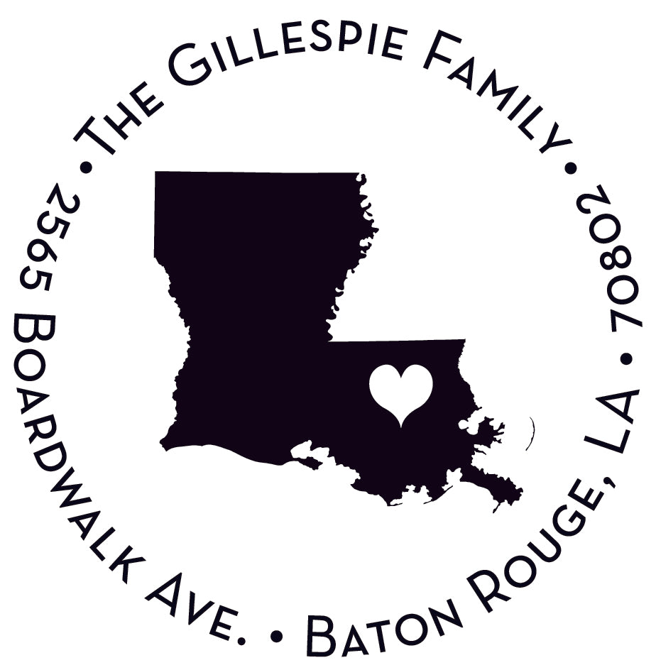 Capital of Louisiana Stamper or Embosser