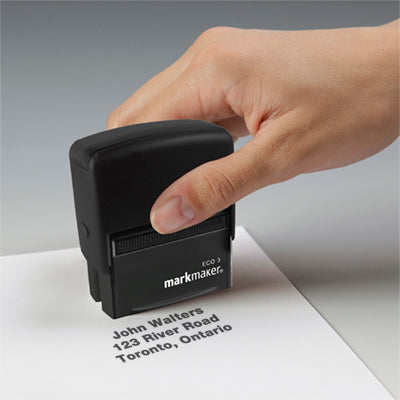 Mark Maker and ECO Self-Inking Stamp Replacement Ink Pad - Black